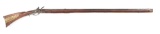 (A) EARLY AND IMPORTANT RELIEF CARVED SIGNED JOHN MOLL FLINTLOCK KENTUCKY RIFLE.