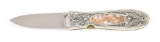 JIM SORNBERGER SAN FRANCISCO STYLE LINERLOCK KNIFE.