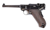 (C) RARE ABERCROMBIE & FITCH RETAILED SWISS DWM MODEL 1906 LUGER SEMI-AUTOMATIC PISTOL.