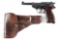 (C) WALTHER P.38 AC/43 CODE 9MM SEMI-AUTOMATIC PISTOL WITH HOLSTER.