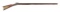 (A) FLINTLOCK KENTUCKY RIFLE.