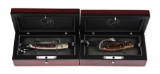LOT OF 2: WILLIAM HENRY B07 KYOTO AND B05 EAGLE POINT FOLDING KNIVES.