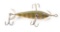 SHAKESPEARE NO 33 SUBMERGED WOODEN MINNOW IN PIKE SCALE