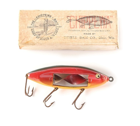 CHIPPEWA PIKE SIZE IN RAINBOW IN CORRECT BOX