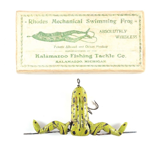 RHODES MECHANICAL FROG IN RESTORED BOX