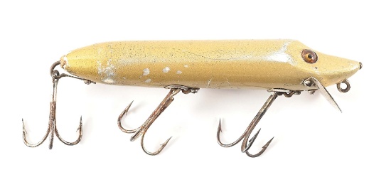 HEDDON 7503 VAMP IN EXCEEDINGLY RARE ALUMINUM FINISH