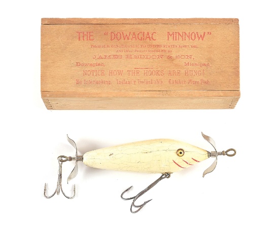 HEDDON HIGH FOREHEAD 302 SURFACE DOWAGIAC MINNOW