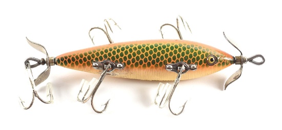 HEDDON 159K DOWAGIAC UNDERWATER MINNOW IN GOLDFISH SCALE