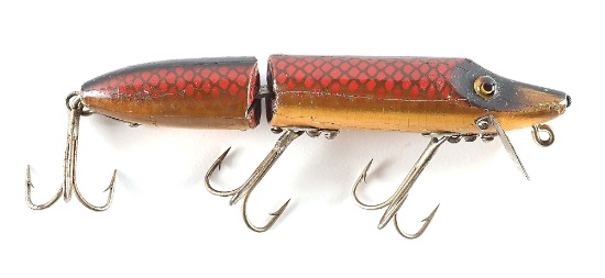 HEDDON 7309H JOINTED VAMP IN RED SCALE