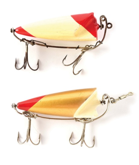 PAIR OF BITE EM BATE SALES REVOLVING LURES