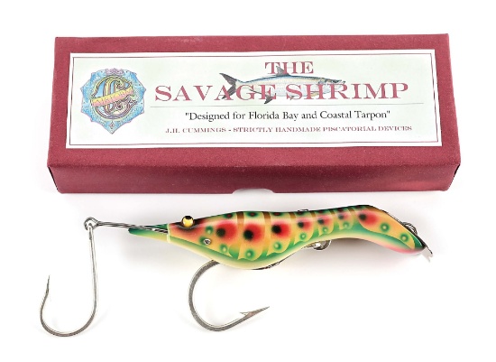 JAN CUMMINGS SAVAGE SHRIMP IN BOCA PASS SPECIAL NEW IN BOX