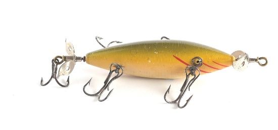 F.C. WOODS 5 HOOK THE “EXCELLENTPERT” MINNOW
