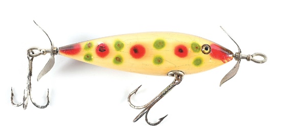 PFLUEGER 4" FLOATING MONARCH MINNOW IN STRAWBERRY
