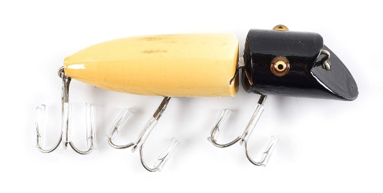 HEDDON 8309WBH ZIG WAG IN WHITE WITH BLACK HEAD
