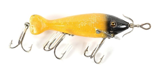 HEDDON 3009F SPINDIVER IN YELLOW BLACK HEAD