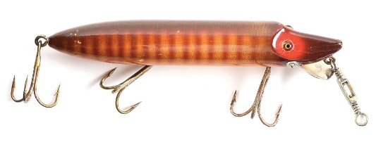 HEDDON 8" 7609R MUSKY VAMP IN NATURAL SCALE