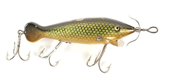 HEDDON 3009D SPIN DIVER IN GREEN SCALE
