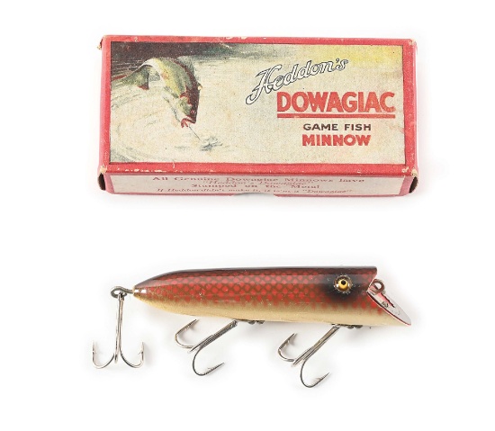 STUNNING HEDDON 8509H HEAD-ON BASSER IN RED SCALE