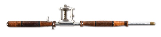 RARE MASTER-KASTER PUMP ACTION ROD & REEL COMBO