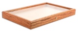 LARGE WOODEN DISPLAY CASE