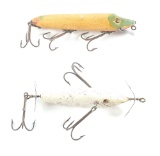 F.C. WOODS MINNOW AND HEDDON 7500 VAMP