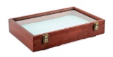 MEDIUM SIZE CHERRY DISPLAY CASE