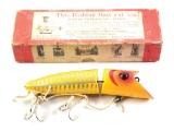 HEDDON 8369XRY KING ZIG WAG IN RED & YELLOW SHORE MINNOW IN CORRECT BOX