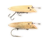 HEDDON 8510 AND 8520 DELUXE SALMON BASSERS IN LUMINOUS
