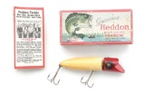 HEDDON 8302 ZIG WAG IN RED HEAD WHITE BODY WITH BOX