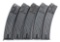 LOT OF 5: FINE ORIGINAL GERMAN MP44 (STG-44) MACHINE GUN MAGAZINES.