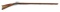 (A) RELIEF CARVED FLINTLOCK KENTUCKY RIFLE ATTRIBUTED TO FREDERICK SELL, EX KINDIG.