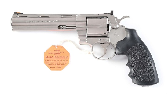 (M) COLT PYTHON SERPENTINE SERIES OF 1994 .357 MAGNUM DOUBLE ACTION REVOLVER.