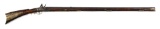 (A) H. DERINGER MARKED PHILADELPHIA FLINTLOCK KENTUCKY RIFLE.