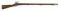 (A) M.T. WICKHAM US MODEL 1816 NATIONAL ARMORY BRIGHT FLINTLOCK MUSKET.