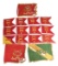 LARGE LOT OF 260TH COAST ARTILLERY BATTALION GUIDON AND REGIMENTAL FLAGS.