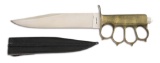 D.E. HENRY CUSTOM L.F. & C. 1918 TRENCH KNIFE.