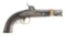 (A) US M1842 NAVY PERCUSSION PISTOL BY AMES DATED 1844.