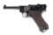 (C) MAUSER P.08 9MM LUGER SEMI-AUTOMATIC PISTOL (1940).