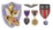 US WWII 14TH AIR FORCE MEDAL AND INSIGNIA GROUPING.