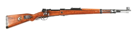 (C) MAUSER-BORSIGWALDE 243 CODE K98 BOLT ACTION RIFLE.