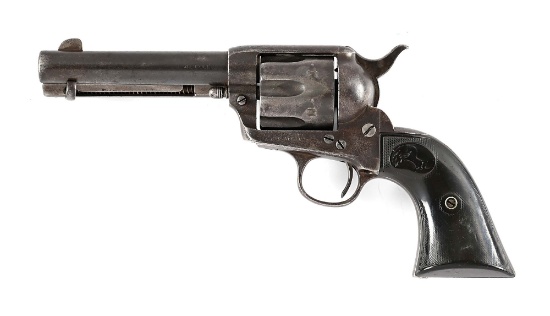 (C) COLT SINGLE ACTION ARMY REVOLVER (1901).