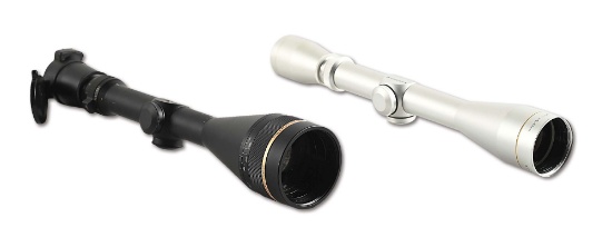 LOT OF 2: LEUPOLD VARI-X III 4.5-14X50MM AND A VX-1 3-9X40MM SCOPES.