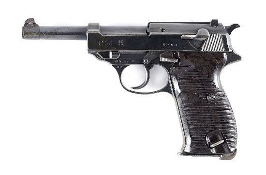 (C) SCARCE WALTHER AC 40 CODE P.38 SEMI-AUTOMATIC PISTOL.