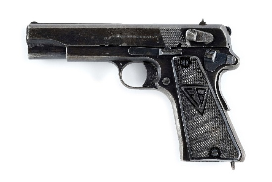 (C) NAZI OCCUPIED F.B. RADOM VIS 35 SEMI AUTOMATIC PISTOL.
