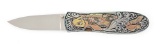 JIM SORNBERGER LINERLOCK KNIFE.