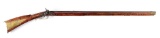 (A) INCISE CARVED PERCUSSION KENTUCKY RIFLE ATTRIBUTED TO HAGY.