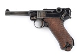 (C) 1918 DATED DWM P.08 LUGER SEMI AUTOMATIC PISTOL
