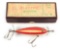 LARGE SIZE PFLUEGER ELECTRIC MINNOW IN RAINBOW