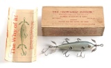 HEDDON 153 MINNOW ALUMINUM WITH BOX & PAPER