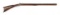 (A) IRON MOUNTED EASTERN TENNESSEE PERCUSSION KENTUCKY RIFLE.